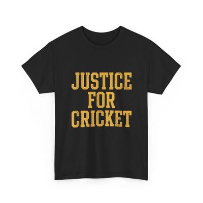 Gerechtigkeit für CrickeT-Shirt