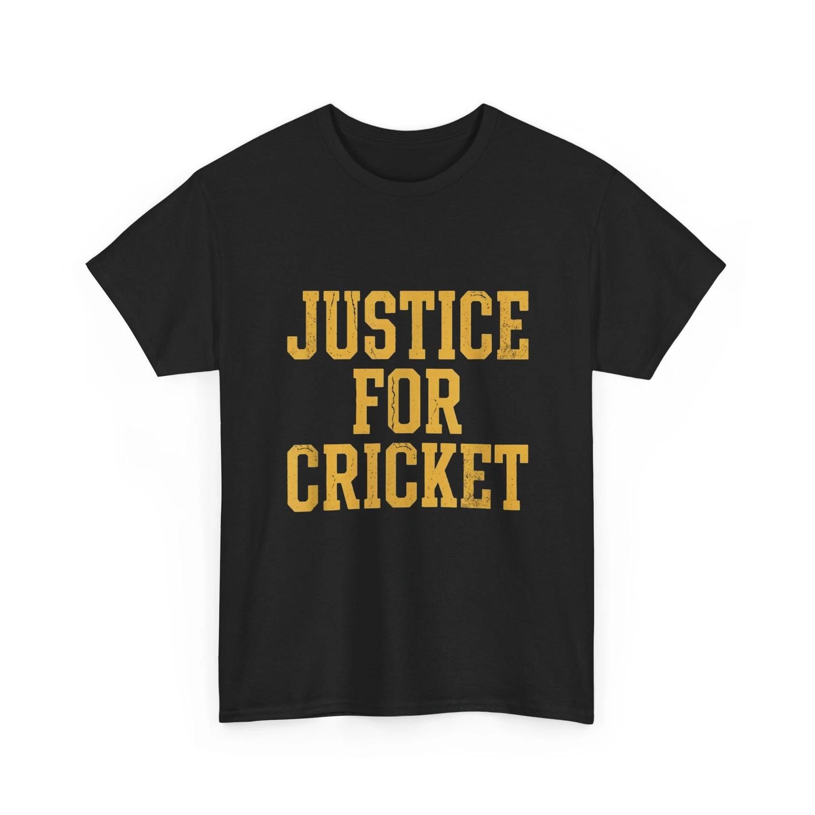Justice for CrickeT shirt S