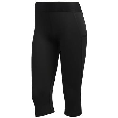 Adidas Techfit Capri Tights, Womens Black Leggings