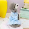 Sweet Dog Dress Cute Pet Clothes Comfortable Dog Vest Harness  Wedding