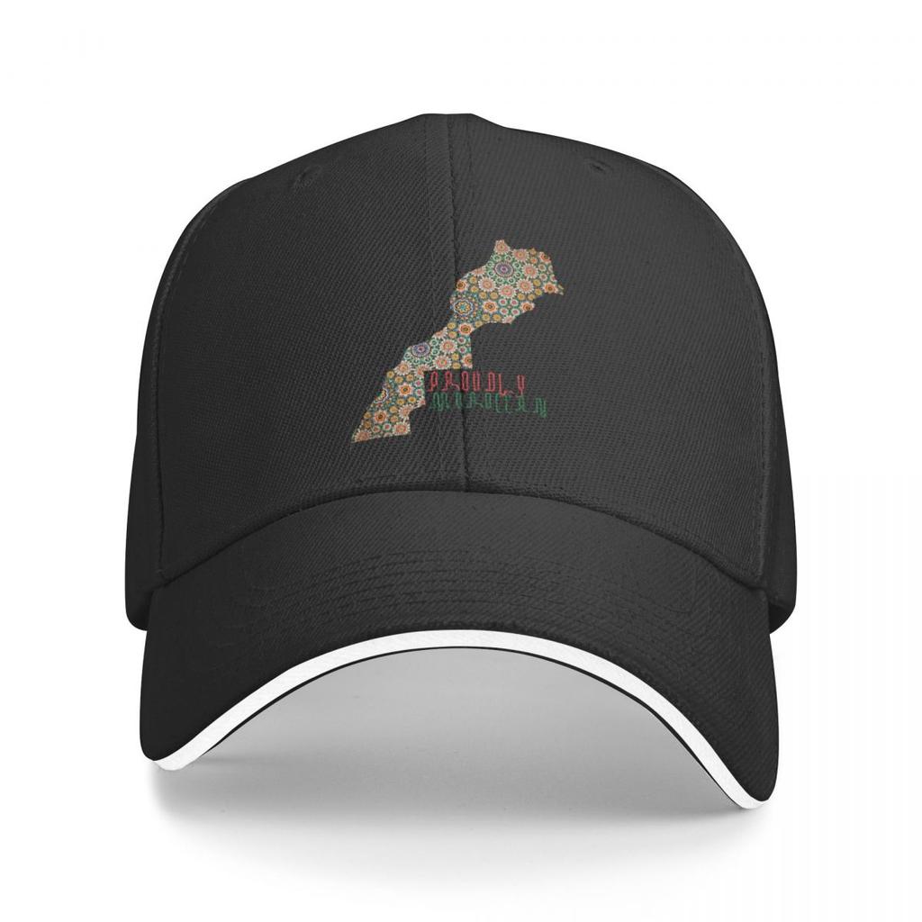 Baseball Caps Retro Morocco Map T Shirt Vinatge Moroccan Culture Fans Gift Graphic Unisex Outdoor Summer Hats