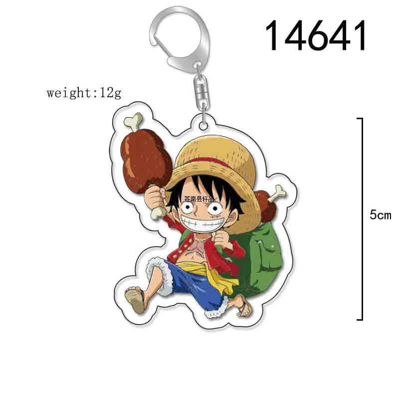 Anime/Cartoon One Piece Keychain/Acrylic Keychain - Luffy, Zoro Acrylic Keychain/Cartoon Keychain Gift