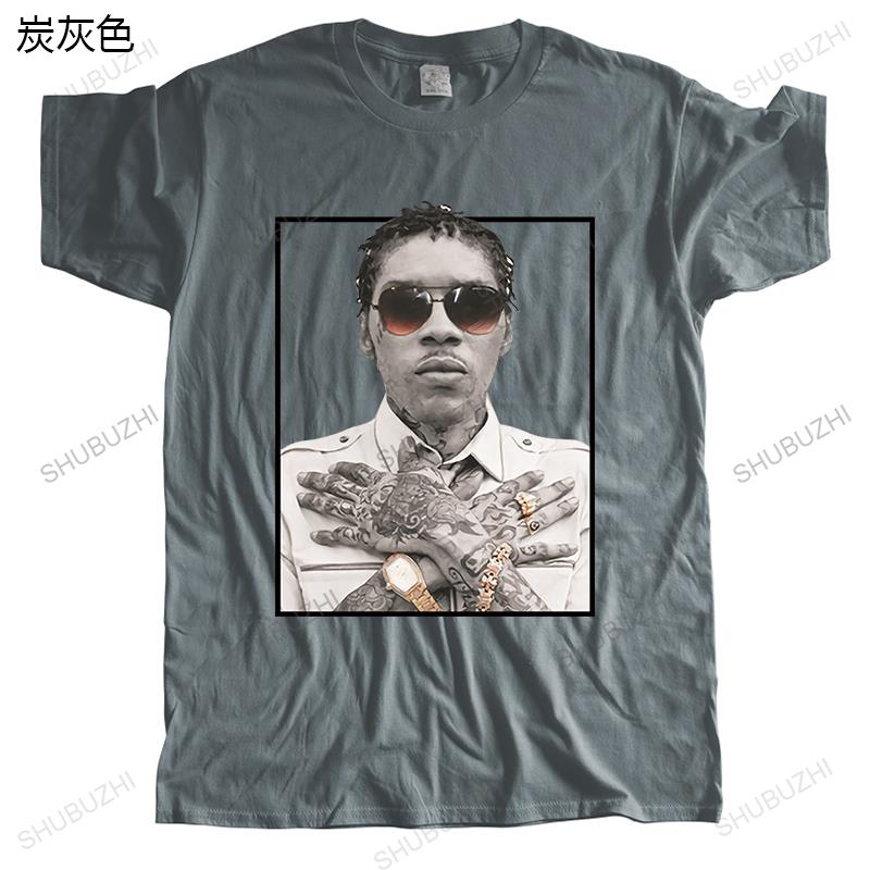 Hot sale men summer t shirt fashion cotton o-neck tshirt Vybz Kartel Reggae Dancehall many funny cool teeshirt Brand Clothing