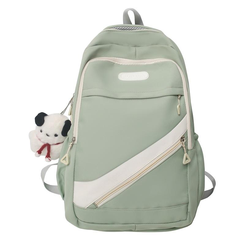 School bag male college student high school student junior high school student fashion new ins trendy cool girl student large capacity backpack