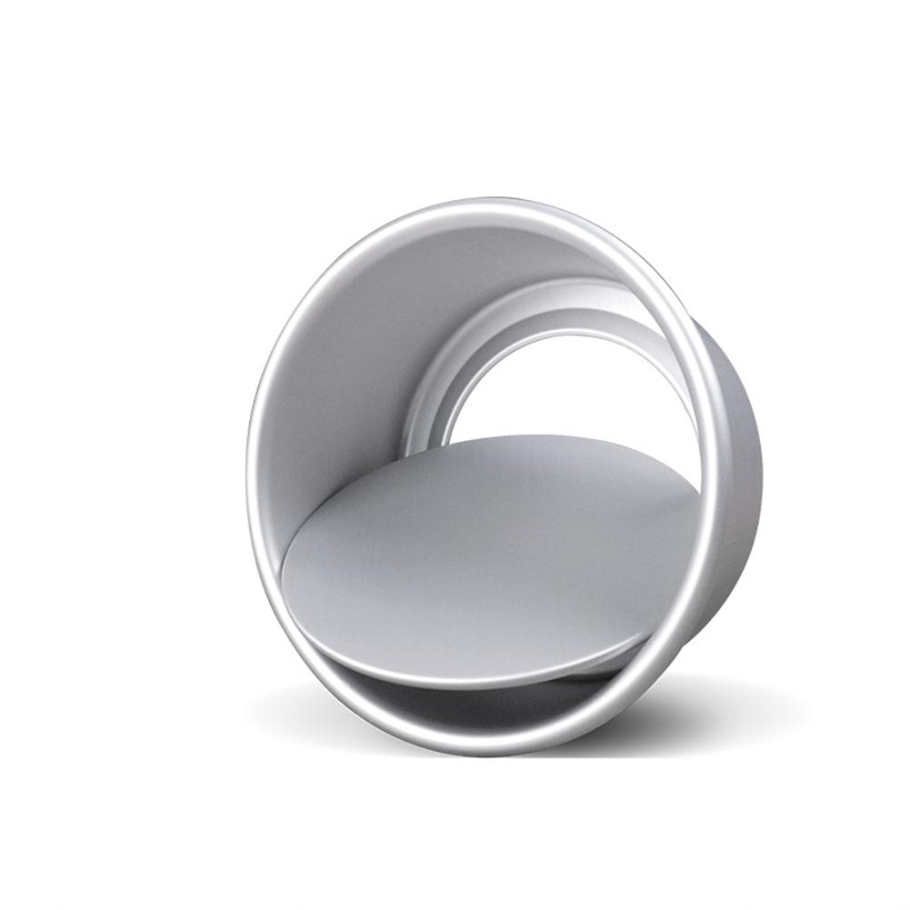 4/6/8/10 Inch Baking  Mold Non-stick Aluminium Alloy Round Live Bottom Cake Mould Baking Tray