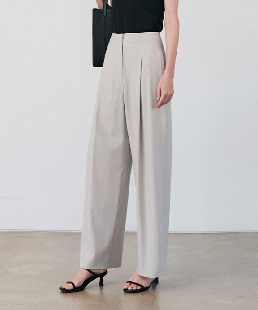 AAU Tapered Slacks_Greige