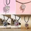 Temperament Love Pendant Necklaces for Women Hip Hop Imprisoned Heart Choker