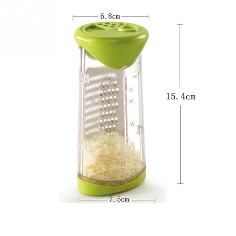ABS Acciaio Inossidabile Grattugia per Formaggio Tritacarne Macinino per Integratore Alimentare per Bambini Sminuzzatore per Frutta Verdura