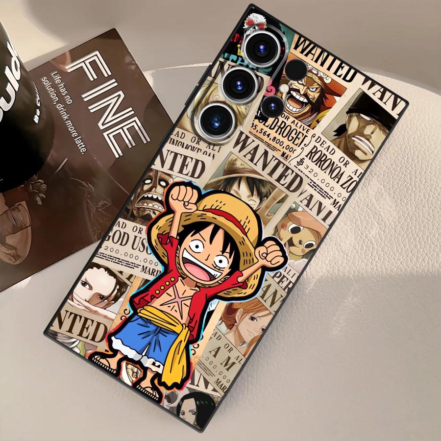 Anime One Pieces Case for Samsung Galaxy S26 Ultra Note 20 8 9 10 S10 S9 S20 Ultra S23 S24 S21 FE S25 Plus Funda Phone Cover