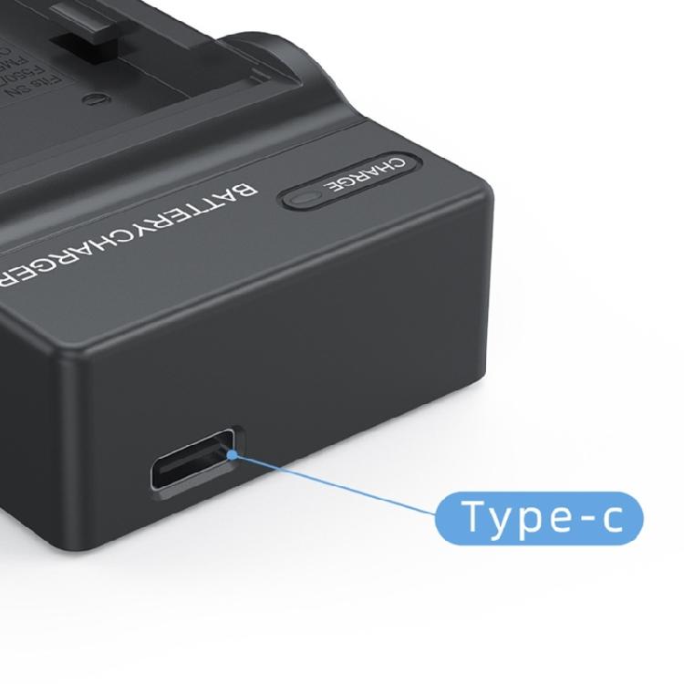 For F750 F770 F960 F970 F980D F990 FM50 FM55H FM500H USB C Camera Battery Charging Adapter Accessories