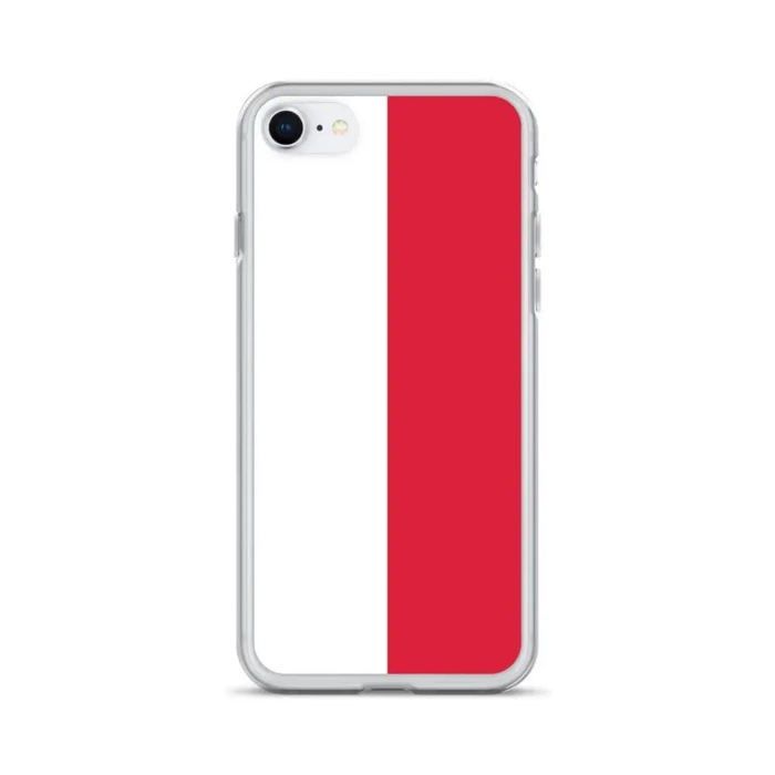 Coque Télephone Drapeau Pologne - iPhone SE 2020