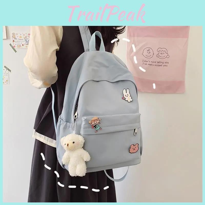 Capacity Backpack Large Shoulder Bag College Students High Unisex Schoolers