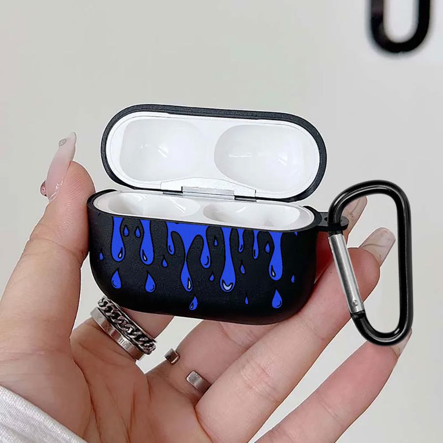 Case For Airpods Pro3 3 4 1 Pro2 Pro 2 Earphone Cases Cover Fun Paint Graffiti Art