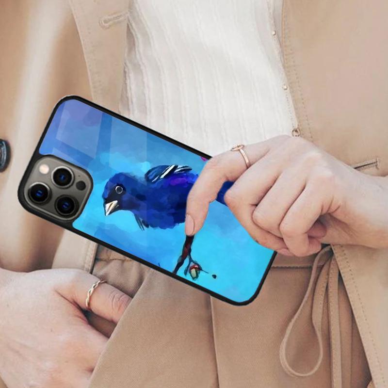 Bunte Vogel-Magnet-Handyhülle Für APPLE iPhone 17 Air 16 14 13 12 Pro Max 15 Plus Kabelloses Laden Mit MagSafe Abdeckung
