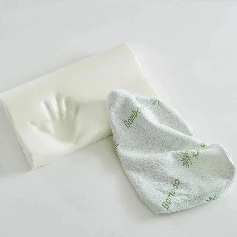 50*30 cm Bambus Faser Kissen Langsam Rebound Gesundheit Pflege Memory Foam Kissen Memory Foam Kissen Orthopädische Kissen Unterstützung NeckRelief