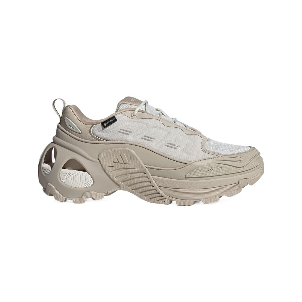 Adidas Wonder Runner ARMD Comfortable Fabric Synthetic Leather Shock Absorbing Non-Slip Low-Top Running Shoes Unisex Running Shoes Brown Gray JS3810