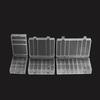 4/6/8/10 Grid 5/7 Battery Storage Box Transparent Portable Storage Box Jewelry Box Screw Box Parts Box Tool Box