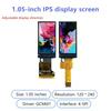 1,05 Zoll TFT-Display LCD-Bildschirmmodul 120(RGB)*240 SPI-Schnittstelle GC9A01-Treiber 13-Pin 8-Pin HD IPS LCD-Display