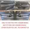 LHD / RHD Only 4 Doors Car For VW Golf 4 MK4 Bora Jetta 1998 - 2005 Door Armrest Panel Microfiber Leather Cover Trim