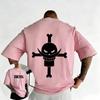 Mens and Womens AllCotton Tshirt  ONE PIECE  Edward Newgate  Summer 2026 Anime Print