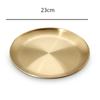 European Style Kitchen Round Western Steak Dining Plate Cake Tray Kitchen Tableware Serving Dish