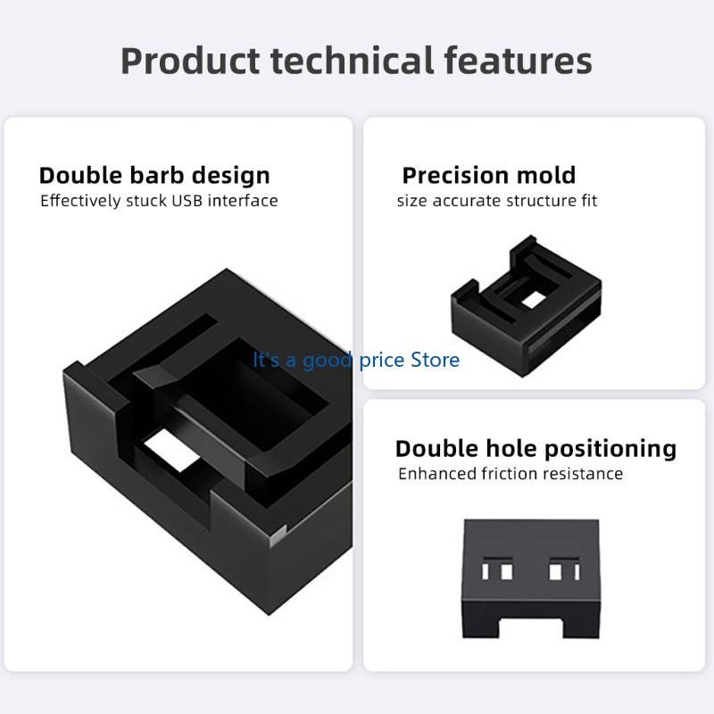 10pcs Computer USB Port Lock USB Port Blocker 1Tool for Laptop Users Device Safety