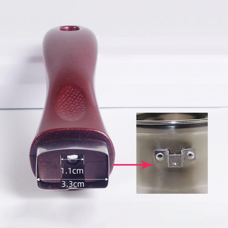 Bakelite Pan Pot Handle Anti Scalding Durable Pan Universal Ergonomic Kitchen Accessories Replacement Removable Bakelite Grip