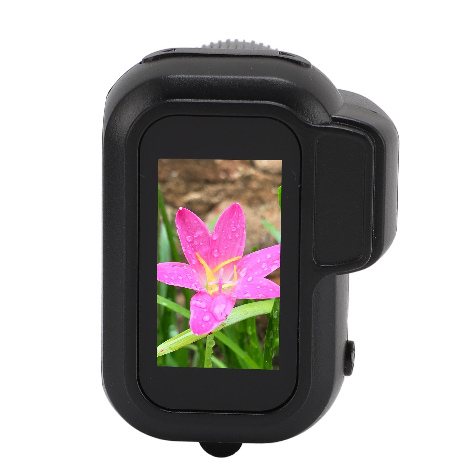 

Цифрова камера 0,96 дюйма FHD РК-дисплей COMS-сенсор 1080P 30 кадрів/с 90 градусів Кут огляду 180 мАг Компактна