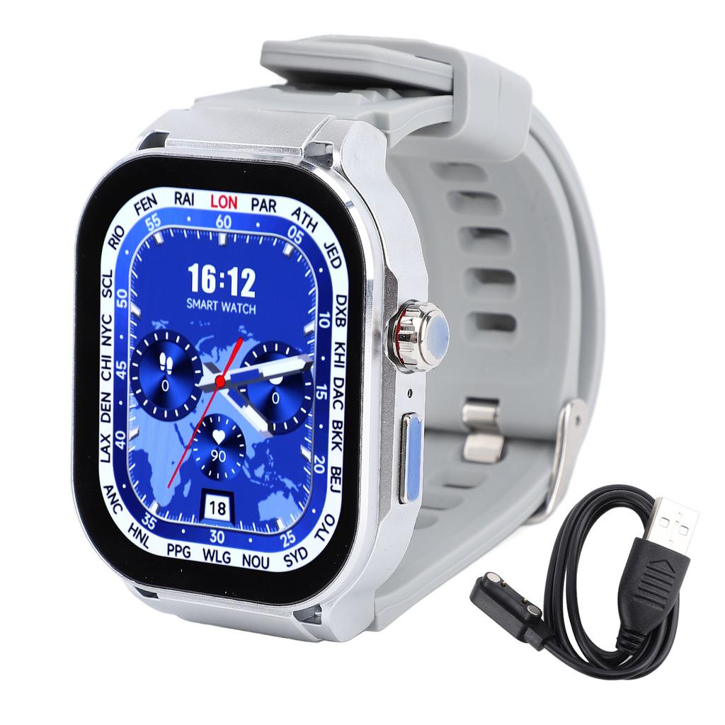Smartwatch Bluetooth 2.06 Inch HD Screen Incoming Call Reminder Multiple Sports Modes Water Resistant Drop Proof Smart