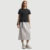 Skechers Go Dri Quick-Dry Woven Mid-Rise Sports Casual Long Skirt Women skirts P226W052-00MV