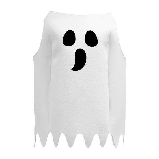 Ghost Halloween Costume Role-Playing Outfit for Adults Kid Full-Body Spooky Specter Suit Children Stage Show Costumes