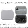 Handtasche für Insta360 Go Ultra, ultra-portabel, Reise-Aufbewahrungstasche, Kameraschutz, PU-Hartschalenkoffer für Insta360 Go Ultra Zubehör
