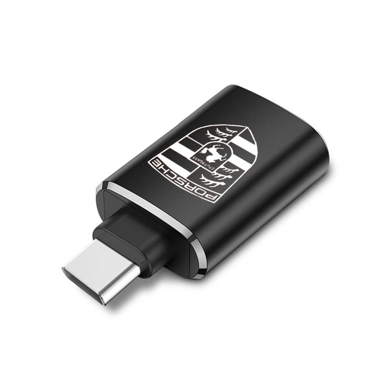 Car Usb Type C Cable Converter Charging Adapter Car Accessories For Porsche Boxster Cayenne Panamera Macan Cayman 911 918 996 917 991