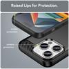 For iPhone 16 Pro Max Case Cover For iPhone 16 Pro Capa Shockproof Bumper Carbon Fiber Soft Silicon Fundas For iPhone 16 Pro Max