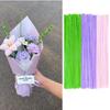 150pcs/171pcs Pipe Cleaners Craft Supplies DIY Purple Bouquets Making Kit Thick Chenille Stems Artificial Flowers Craft Kit