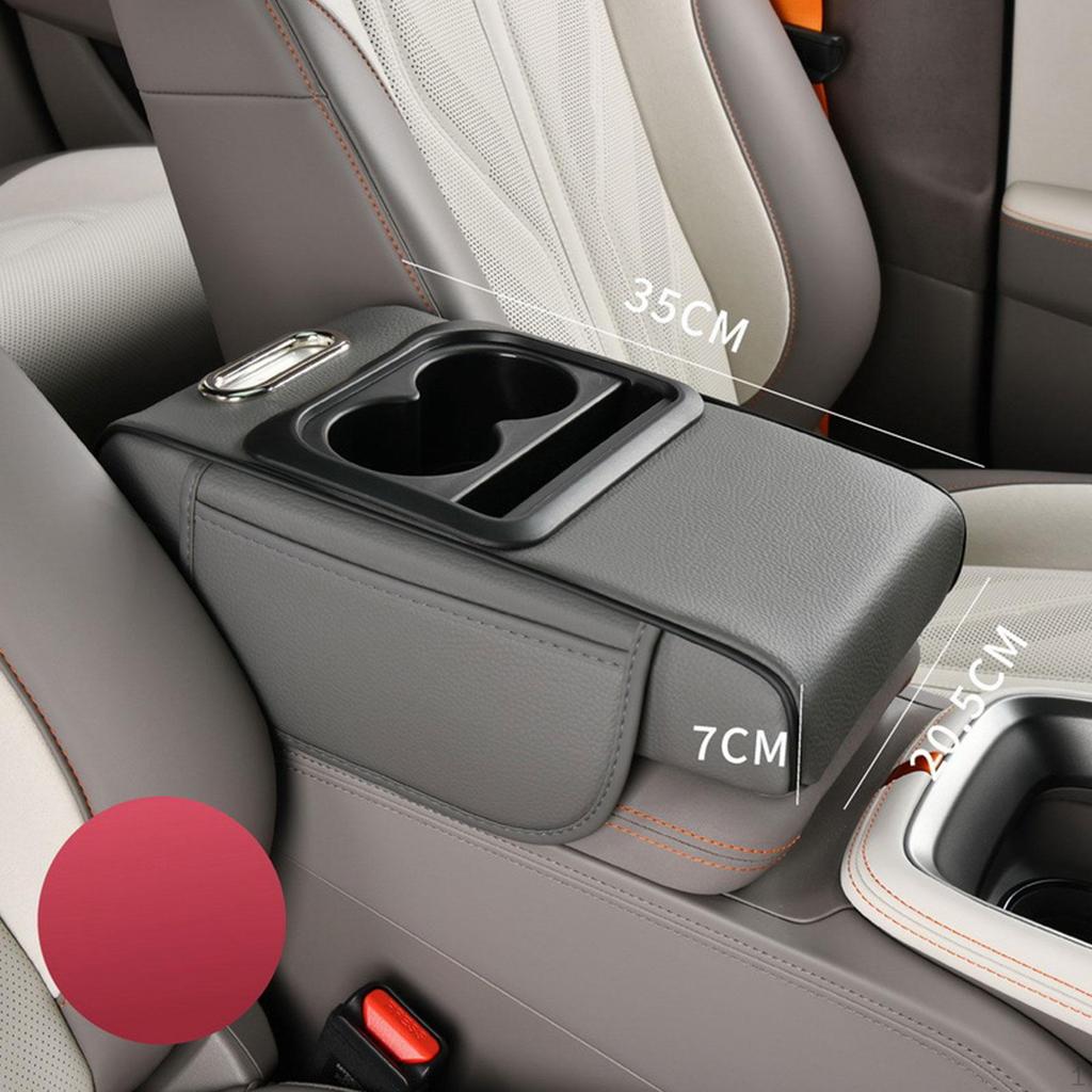 Console Pad Automotive Accessories Universal Armrest Tissue Box Slot for Auto Car
