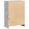 Sideboard with LED Lighting Concrete Grey 72 x 34 x 100 cm Engineered Wood