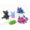 3D Printed Cats Movable Joint Fidget Toys Stress Relief Decompression Desktop Ornament Kid Figure