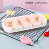 Stampi per ghiaccioli Bambini Neonato Forme Carine Silicone Mini Stampini per ghiaccioli Senza BPA Riutilizzabili Stampo per gelato Fabbricatore di ghiaccioli Set Fatto in casa