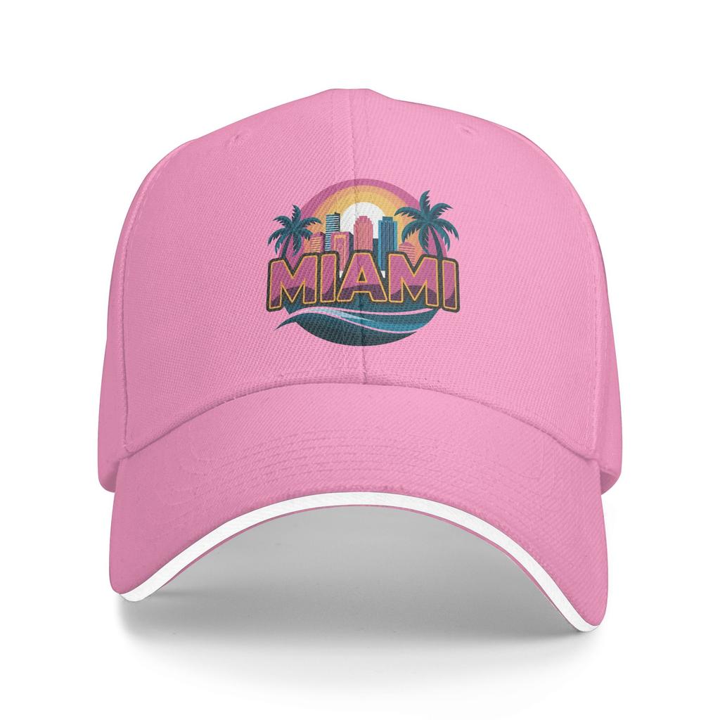 Haiti Flag Emblem Distressed Vintage  Sandwich Cap Fitted  Cap Sun Hats Adjustable Polyester Baseball Cap High Quality