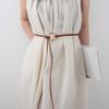 Imitation Belt Fashion Lace-up Decorative Waistband Leather Accessory