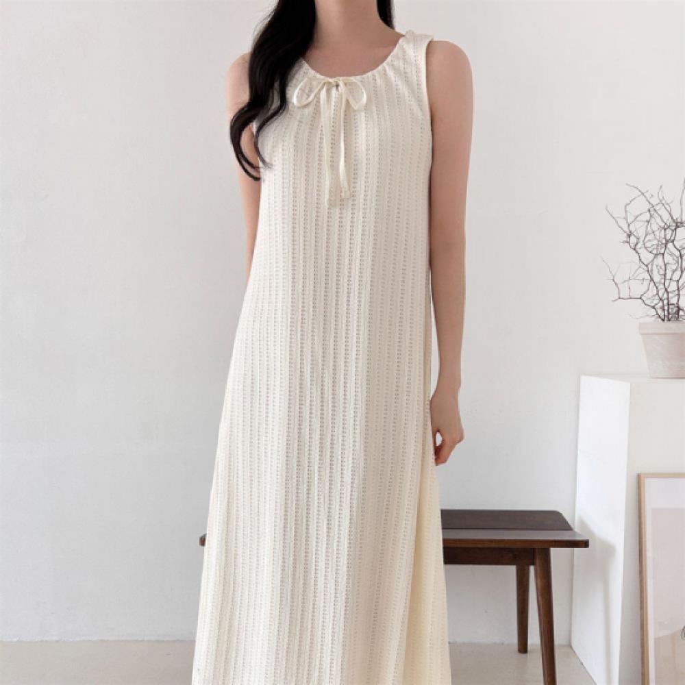 New ArrivalS Open Run Women S Scalloped Bow SleeveleSS Long dreSS