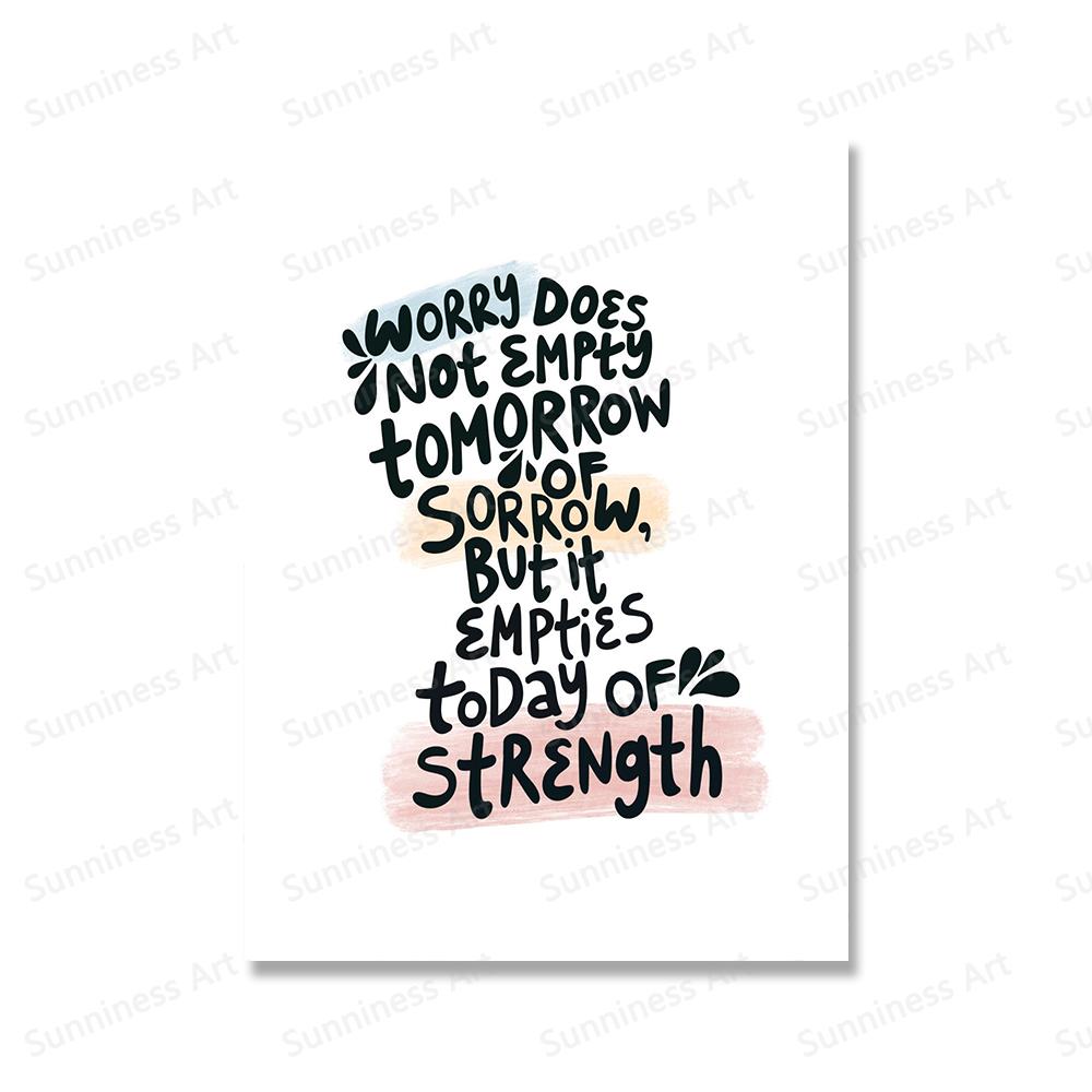 Bible Verse Inspirational Quotes Poster Beach Surf Ocean Painting Canvas Prints Starry Sky Faith Pictures Living Room Home Decor