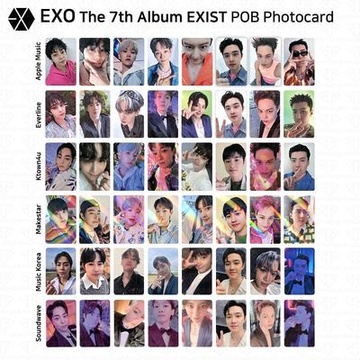 Das 7. Album EXIST POB Fotokarte Apple Music Soundwave Makestar Ktown4u