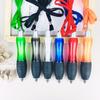 Multicolor Retractable Lanyard Pen with Rope - Thickened Chubby Ballpoint Pen In 6 Colors