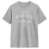 Unisex LetS Par Tee TShirts  100 Cotton Clothes Summer Y2K Basic ShortSleeved T Shirt ONeck Harajuku Loose Tee Shirt