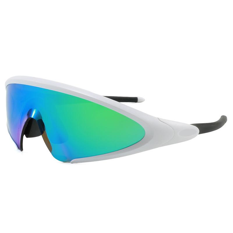 Outdoor Sports Cycling Sunglasses for Men and Women, UV Protection Integrated Sunglasses for Hiking and Running9490