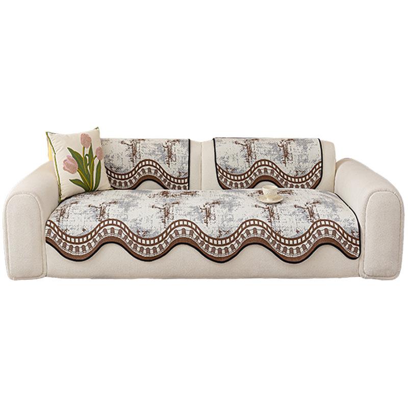 Chenier Special-Shaped Sofa Cushion Is Universal In All Seasons  New High-End Non-Slip And Anti-Cat Scratch One-Piece Seat Cushion