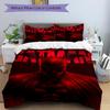3pcs Batman Poster Bedding Set, Soft Polyester Duvet Cover and Pillowcases Machine Washable Seasons all suitable & Guest Room Decor297