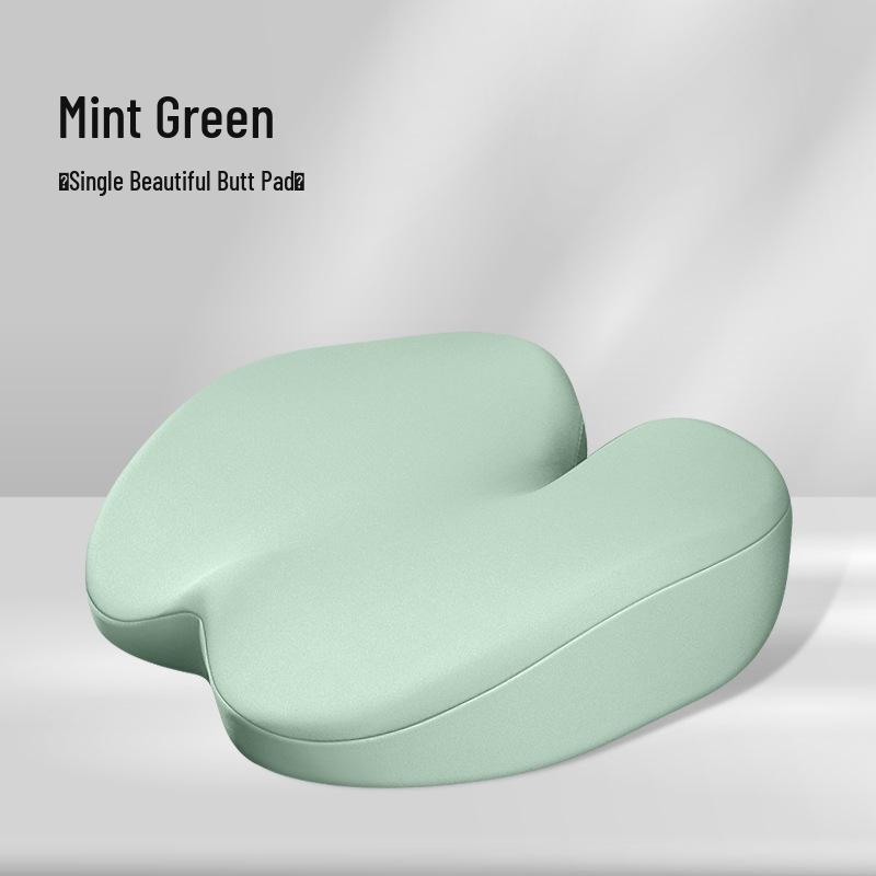 Universal Memory Foam Seat Cushion for All Seasons - Ergonomic Height-Enhancing and Hip-Support Design